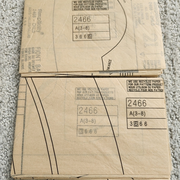 Simplicity 2466 Daisy Kingdom Size A 2, 3, 4, 5, 6, 7, 8 UNCUT - Picture 3 of 4